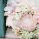 Oversize Pink And Green Bridal Bouquet By Bo Boutique Flowers