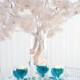 Hübscher Blue & White Wedding / Empfang