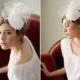Vintage inspirierte Hochzeits Hut