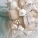 Fait pour commander des détails Bridal Bouquet de coquillages (Hinewai style). PAIEMENT COMPLET