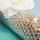 Benutzerdefinierte Kristallbrautstrauß Jeweled Griff - Ultimative Blumenstrauß Schmuck - Hochzeits Bling