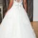 Stunning white wedding dress by Judd Waddell