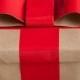 {DIY Duct Tape Ribbon Gift Wrap} 