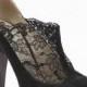 Nina Ricci noir et Bourgogne Chaussons