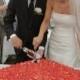 Heart Shape Wedding Cake 