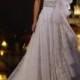 Sophisticated white wedding gown by Abed Mahfouz