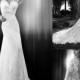 وصول جديدة نوبل الأبيض / العاج الرباط كم طويل حورية البحر فستان الزفاف حجم مخصص
