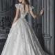 الجديدة الحجم أبيض / العاج اورجانزا فستان الزفاف مخصص 2-4-6-8-10-12-14-16-18-20-22