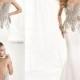 2014 Tarik Ediz robe de sirène Retour Transparent soirée formelle robe de bal personnalisé