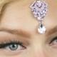 Crystal Prom Chain Headpiece Mang Tikka Indian Hair Piece