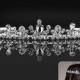 Nuptiale strass Diamante plaqué argent de diadème de princesse de bal Pageant