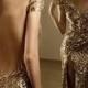 Verwöhnen Meerjungfrau V-Ausschnitt formales Abschlussball-Abend-Kleid mit Pailletten Cocktailkleider