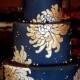 Blue And Silver Cake 