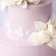Pretty Lilac Wedding Cake 