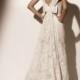 2013 Sexy Blanc / ivoire en dentelle Taille Longue robe de mariage personnalisé 2-4-12-14-16-18-20-22