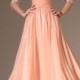 Custom Fashion Evening Dress 3/4 Sleeves Chiffon Applique Prom Party Formal Gown