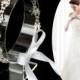 Besondere Hochzeits weiße Band Stirnband Strass Lace Headpiece Hochzeit Zubehör