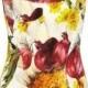 Zwiebel und Floral-Print Brocade Bodysuit