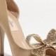 Valentino Jewelery Couture Bow D'Orsay Pump