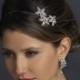 NWT Starfish-Strand-Thema Side Accent Strass Braut Hochzeit Stirnband