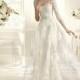 2014 Nouveau blanc / ivoire en dentelle A-ligne de robe de mariage Taille 4 6 8 10 12 14 16 18 20 22