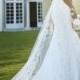 الحجم عالية الجودة جديد الرباط الأبيض / العاج الزفاف فستان الزفاف ثوب مهرجان مخصص