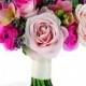 Fleurs roses de mariage