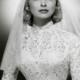 Beautiful Janet Leigh On Her Wedding Day 
