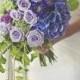 Purple Wedding Bouquet for the Bride