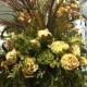 Grand arrangement floral Soie