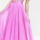 New Jewel Neckline Appliqued Party Cocktail Prom Dresses Formal Evening Gowns