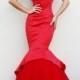 Sirène sexy robe de soirée formelle Parti longue robe de bal robe de célébrité personnalisée