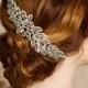 Cristal casque nuptiale, strass bandeau, Swarovski Crystal Peigne nuptiale de cheveux, bandeau de mariage, accessoires nuptiales