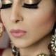 Indische Braut Make-up