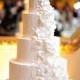 All White Wedding Cake 