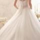 New White ivory Wedding Dress with the lace back