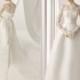 Hoting Weiß / Elfenbein Hochzeitskleid Benutzerdefinierte Größe 2-8-10-12-14-16-18-20-22