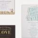 All that Glitters is Gold with Invitations by Dawn - Belle the Magazine . The Wedding Blog For The Sophisticated Bride