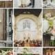 A stylish city wedding with graphic designs and pretty posies - The Bride's Guide : Martha Stewart Weddings