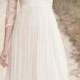 Kurze Hochzeitskleid, Strandhochzeitskleid, Spitze Chiffon Abendkleid, Brautjungfernkleider, Partykleid, weiße Kleid