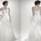 2014 exquis blanc / ivoire mariage robe de mariée taille faite 2-4-10-12-18-24