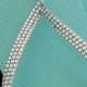 Mint Green Wedding Bridal Bridesmaid Flip Flops With Swarovski Rhinestone Crystals Sizes 8-10