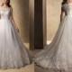 2014 الحجم أبيض / العاج الرباط فستان الزفاف مخصص 2-4-6-8-10-12-14-16-18-20-22