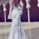 2014 جديد مثير ثوب الزفاف الأبيض / الرباط العاج الحجم: 2.4.6.8.10.12.14.16.18.20.22.24