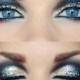 Blue Eyes when combined with the silver colored eye shadow.