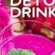 32 Detox boissons pour le nettoyage et perte de poids