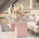 A Pretty Pink and Gray Wedding Shoot 