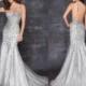 Neue reizvolle Kristall Meerjungfrau Abendkleider Partei formales Abschlussball Brautkleider 2014