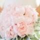 Pink Peony Bouquet de mariage