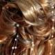 Hochzeits-Frisur für längeres Haar